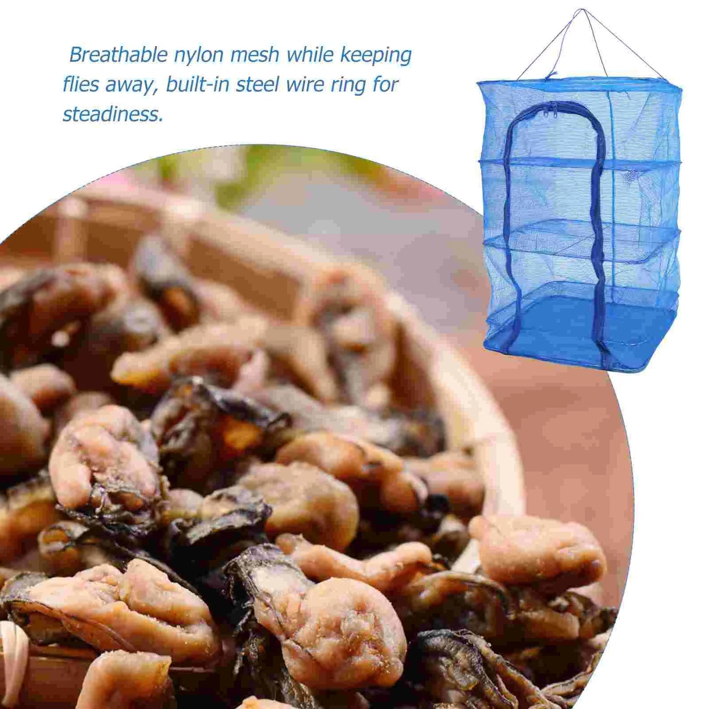 4 Layer Foldable Fish & Food Drying Net