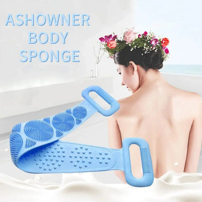 Double-Sided Silicone Back Scrubber